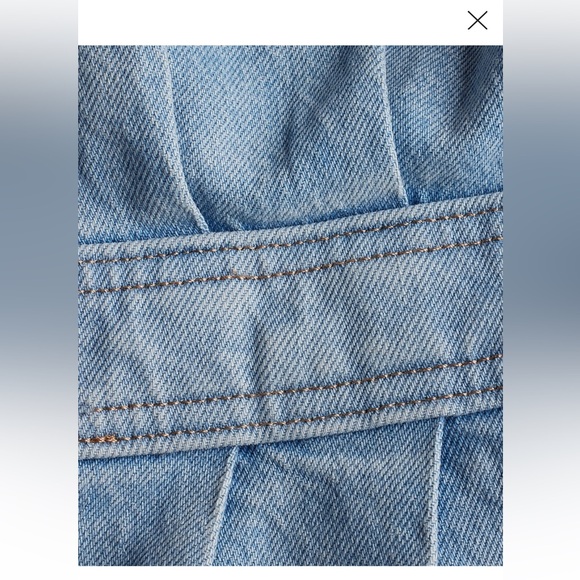 Express Denim Jumpsuit - Picture 8 of 9